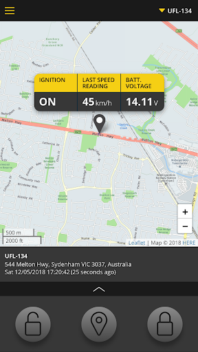 Android application Vipertraq GPS Tracking screenshort