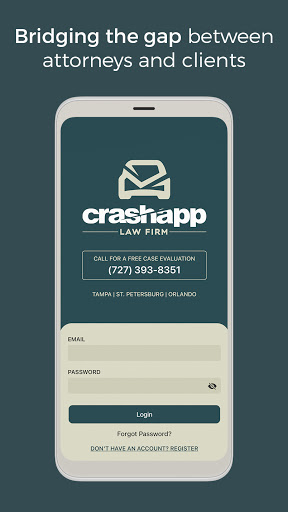 Android application CrashApp screenshort