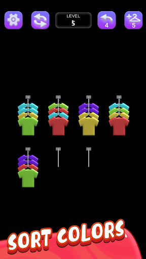 Cloth Sort Master Screen 3