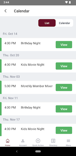 DCC Social Club at FSU Screen 3