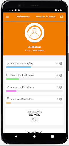 CLUBEaluno para pais Screen 2
