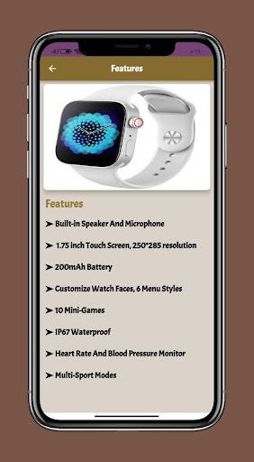 i8 pro max smartwatch Guide Screen 3