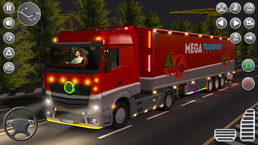 Android application Euro Truck Game Transport Game screenshort