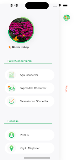 Kurye Master (İşletme) Screen 3