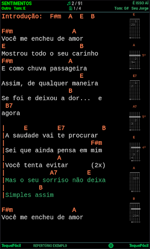 ToqueFácil Screen 2