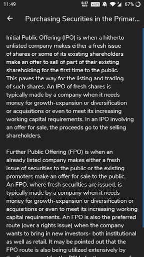 Learn Share Market Basics Screen 3