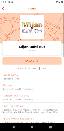 Mijan Balti Hut B42 Screen 2