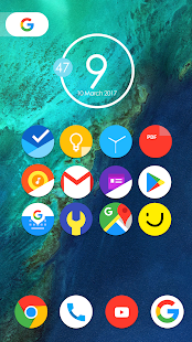 Pixel Nougat - צילום מסך של Icon Pack