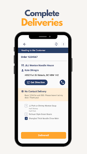 Tutti Courier Screen 3