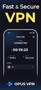 Fast & Secure VPN by OPUS