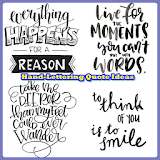 Hand Lettering Quote Ideas icon