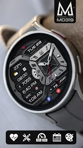 MD319 Analog watch face