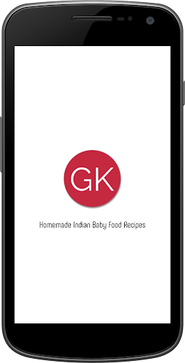 Android application GKFoodDiary - Homemade Baby & screenshort