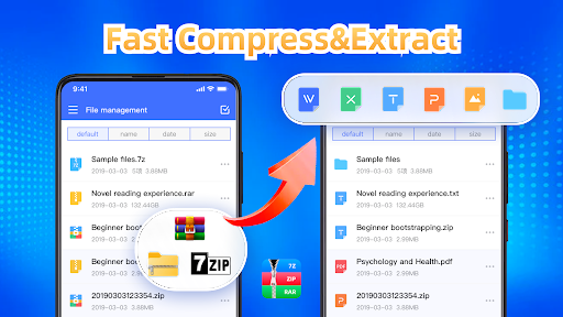 RAR extractor -unzip files app Screen 2