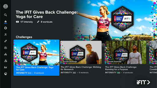 Screenshot of iFIT: At Home Fitness Workouts