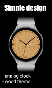 Wood Watch Face