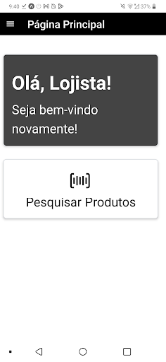 TEXPA Lojista Screen 2