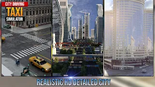 Car Taxi Driving Service Sim - Screenshot 2