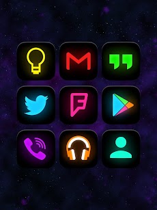 Neon Glow - Icon Packのおすすめ画像1