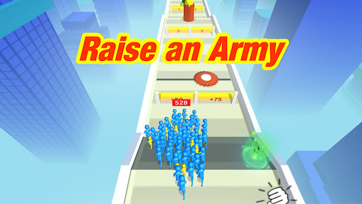 Android application Stickmen Crowd Fight screenshort