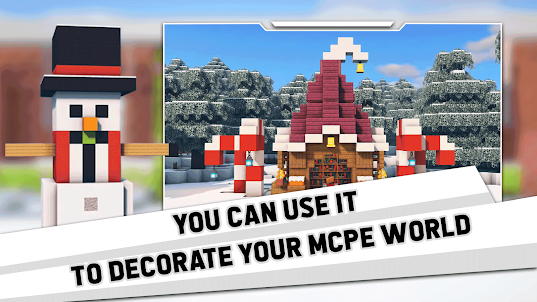 Christmas Decor Mod for MCPE