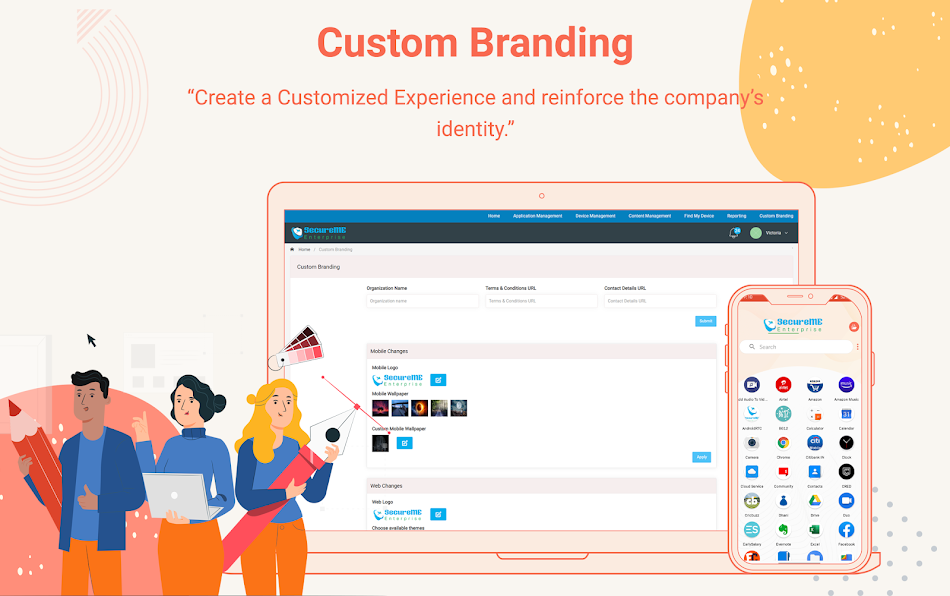 #8. MySecureME - MDM Solution (Android) By: UnfoldLabs Inc.,
