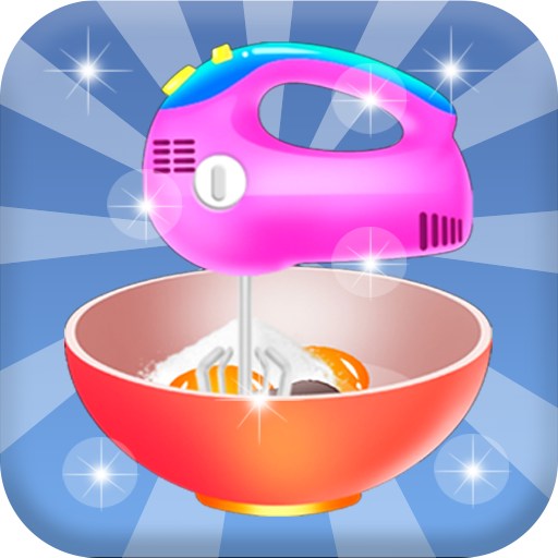 cleaning cooking food game logo