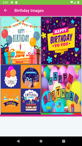 Happy Birthday Wishes Screen 3