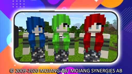 Mod Animal Girls Boy  Map,Skin