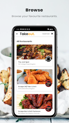 Takeout Screen 2