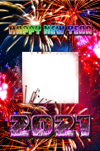 Happy New year 2021 Photo Frames