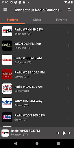 Android application Connecticut Radio Stations screenshort