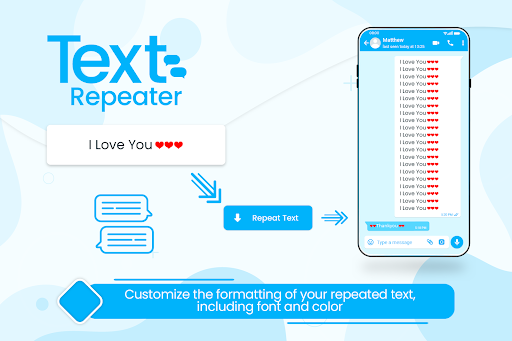 Text Repeater Screen 2