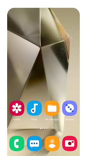 Android application Galaxy S24 Theme/Icon Pack screenshort