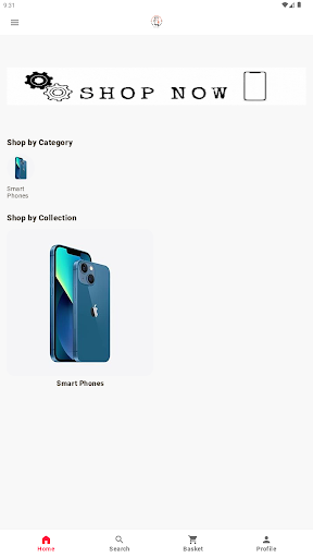 Android application الوايلي للإتصالات screenshort