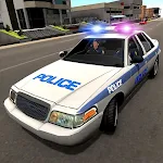 Cover Image of Télécharger Voiture de police au volant de Mad City  APK