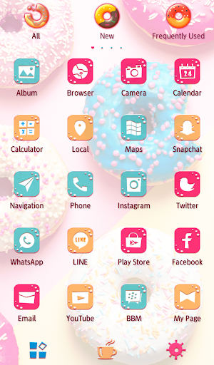 Colorful Donuts Theme