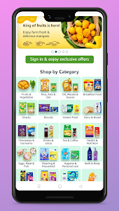 Grocery Online Shopping App
