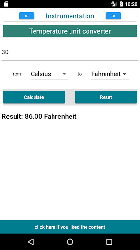 Instrumentation Screen 3