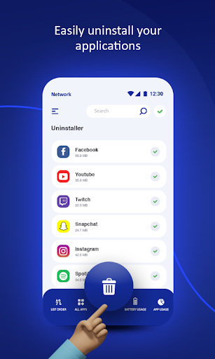 Easy Uninstaller app for phone Screen 2