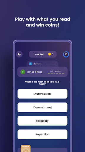 Screenshot of Bookster: Books in 15 Minutes