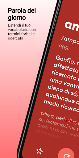 Android application Parola del giorno screenshort