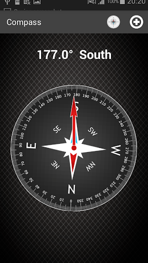 Android application Compass screenshort
