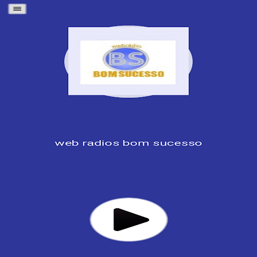 Android application web radio bom sucessos screenshort