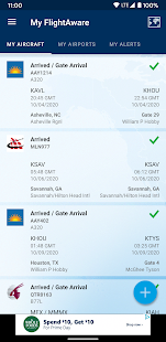 FlightAware Suivi de vols Capture d'écran