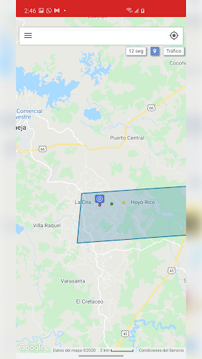 Alarmex GPS Screen 3