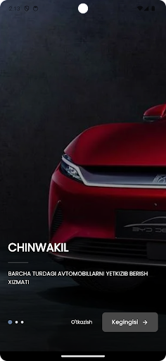 Android application CHINWAKIL AVTO screenshort