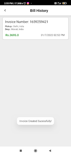 Taxi Invoice Maker - Billing