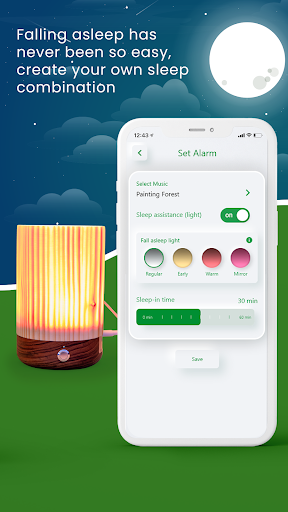 SAMINA Sound Light Sleep Screen 3