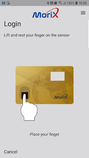 MoriX Wallet Screen 2